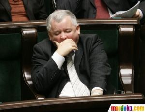 Jaroslaw Kaczynski, a PiS elnöke